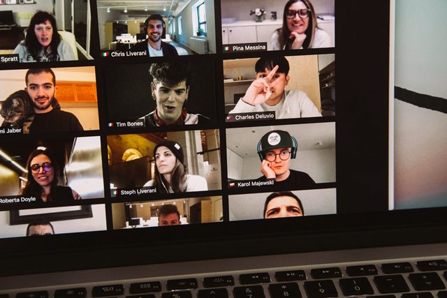 Zoom-werken op afstand-grouve Zoom-werken op afstand-grouve